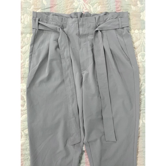 Jade & Ivory Gray Casual Tie Waist Pants - Picture 2 of 5